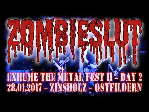 Zombieslut  - LIVE @ Exhume The Metal 2 - Day 2 - Zinsholz Ostfildern - 28.01.2017 - Dani Zed