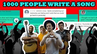 1000 PEOPLE WRITE A SONG! (Hourglass Love)
