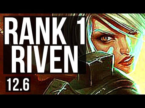 RIVEN vs YORICK (TOP) | Rank 1 Riven, 10/2/8, 1.5M mastery, Rank 21 | BR Challenger | 12.6