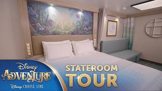 Disney Adventure – Deluxe Inside Stateroom | Disney Cruise Line