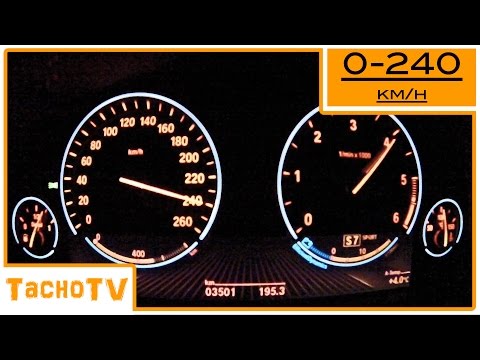 2015 BMW 535d GT (313hp) 0-240km/h 1080p
