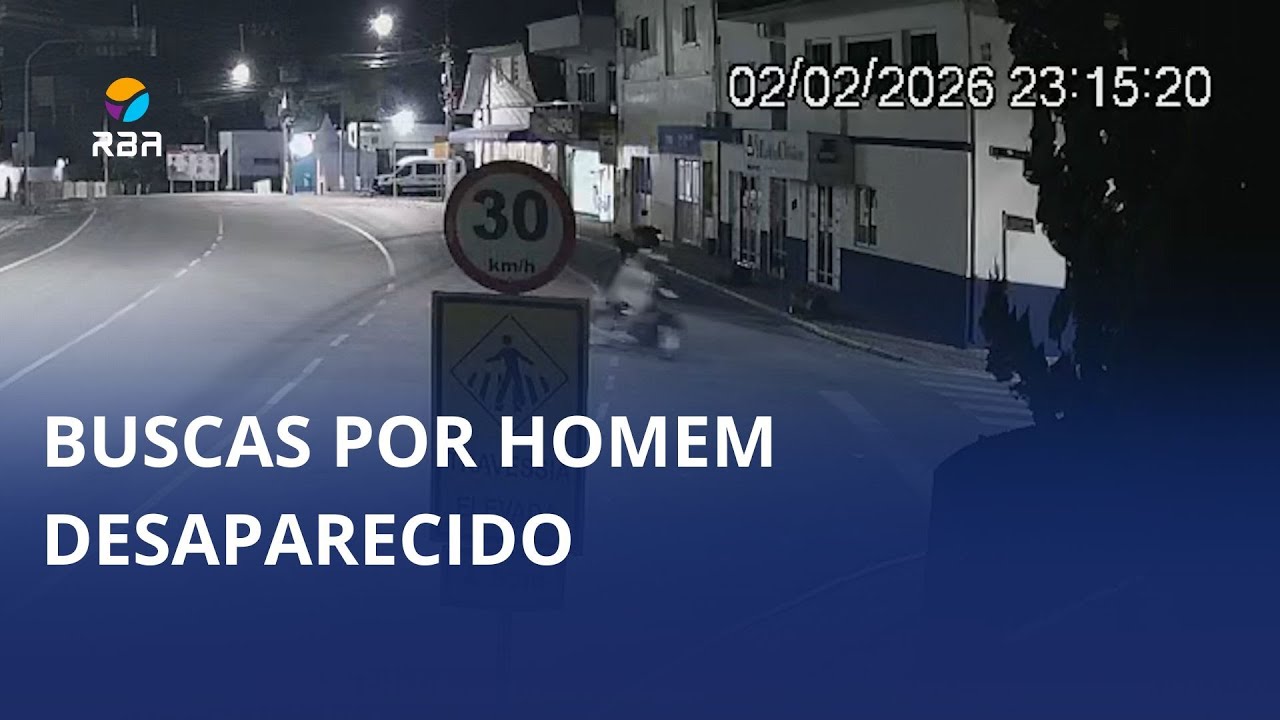 Desaparecido. Família e polícia continuam buscas por Cleiton Wehrmeister, em Agronômica