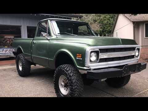 1972 Chevy K10 shortbed 4x4 For Sale