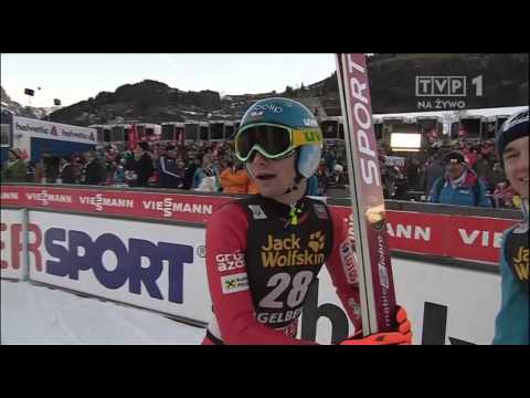 Jan Ziobro - 141 m - Engelberg ZWYCIĘSTWO  !