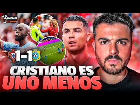 ¡PAPELÓN ABSOLUTO: PORTUGAL ES REHÉN DE CRISTIANO RONALDO! 🔥 EMPATÓ 1-1 CON RD CONGO EN EL MUNDIAL