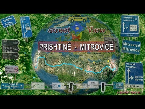 Rruga Prishtine - Mitrovice (M1 Street View)