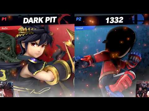 Big Cheese 2 SSBU: RaZe vs Ghost (Dark Pit vs Mii Brawler) - Winners Semis