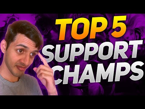 TOP 5 Supports for New players in League of Legends