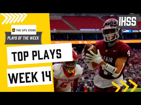 2023 Houston Area High School Football Plays of The Week: Week 14