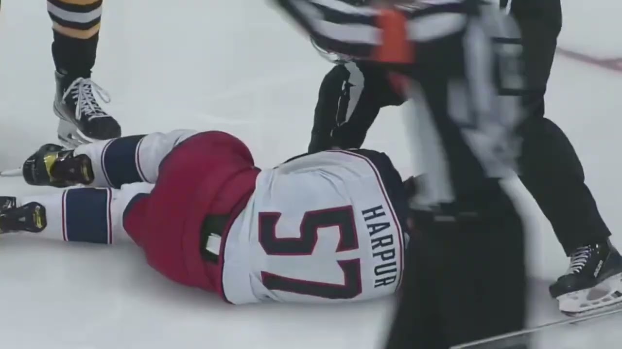 Vidéo: Scène INQUIÉTANTE à Pittsburgh....il semblait MORT sur la glace...