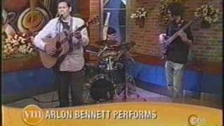 Arlon Bennett sings 'Be the Change' on TV