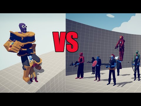 SAITAMA VS. MARVEL HEROES | TABS - Totally Accurate Battle Simulato