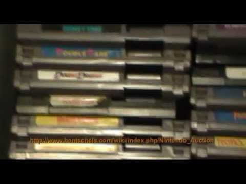 Huge Nintendo NES Game Collection (700+ Games) For Sale September 2009
