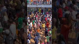 CARNIVAL ELATION SAIL AWAY PARTY( 2024) #shorts #vacation #choosefun