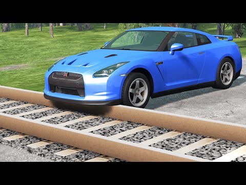 Cars vs Rails – BeamNG.Drive