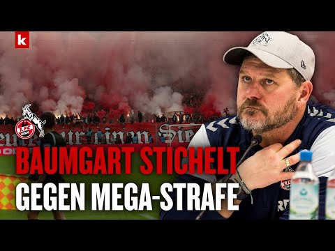 Video Thumbnail: Baumgart über Pyro-Strafe des DFB: "Passiert nichts, außer, dass einer Geld kriegt" I 1. FC Köln