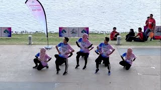 Download lagu AERODANCE performance during PUTRAJAYA OXYGENATION BOAT RACE 2019 mp3