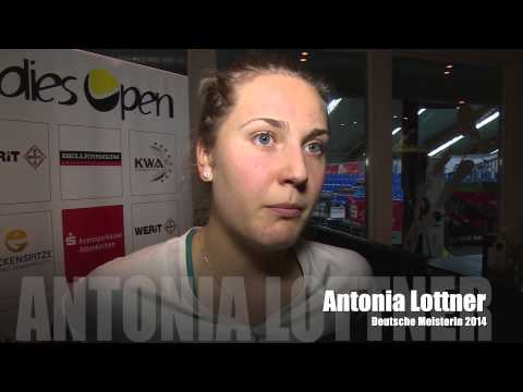 Antonia Lottner über die AK ladies open