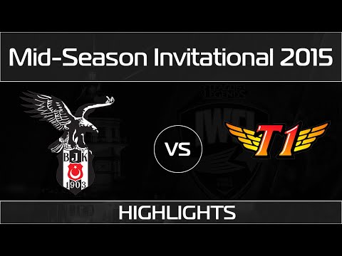 [Highlights] BJK vs SKT | Beşiktaş e-Sports Club vs SK Telecom T1 (07.05.2015) [MSI 2015]
