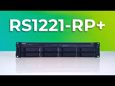 Servidor Rack con procesador Ryzen - Synology RS1221-RP+