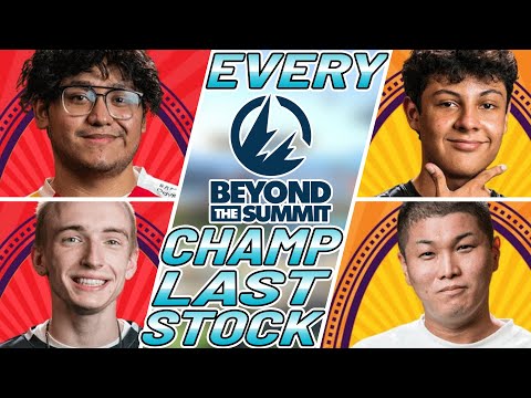 The Last  Stock of every Ultimate Summit Champ (SSBU)