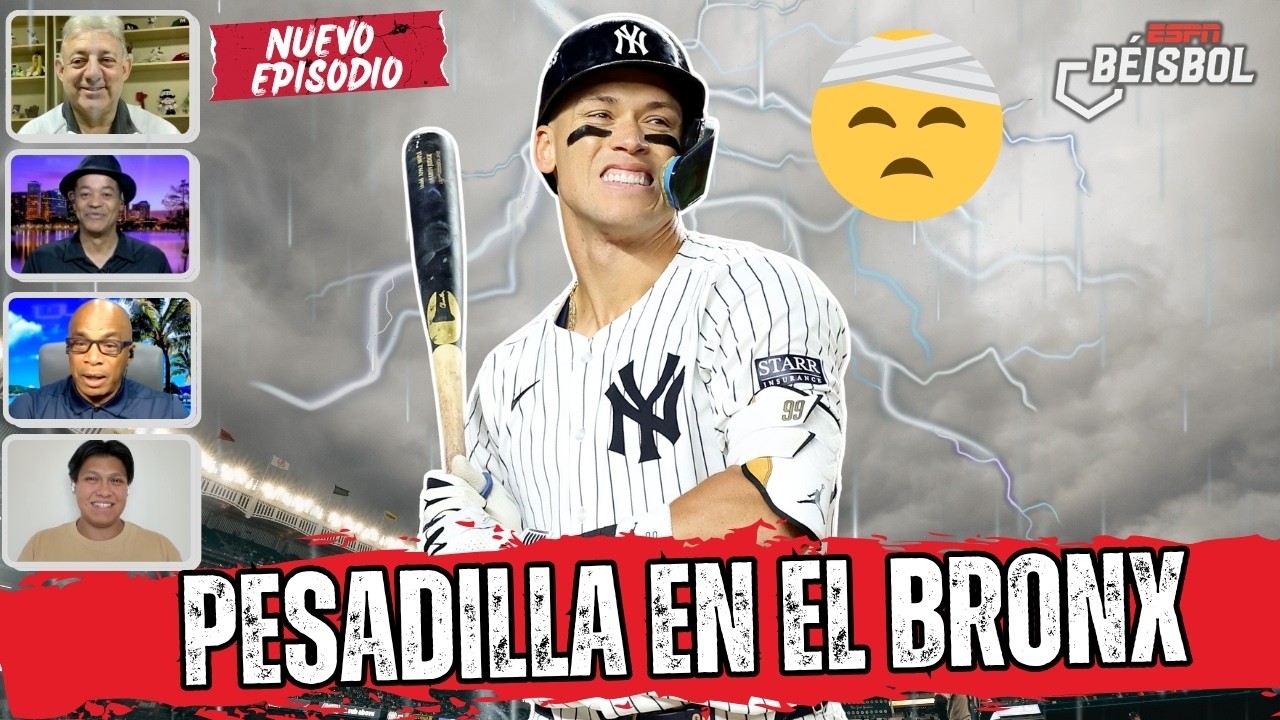 AARON JUDGE ESTÁ FUERA de YANKEES por tiempo INDEFINIDO, hora de MOVERSE en NEW YORK | ESPN Beisbol