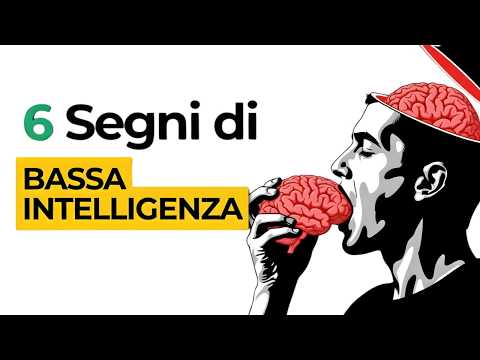 6 Abitudini Tossiche che rivelano un BASSO QI (secondo la psicologia)
