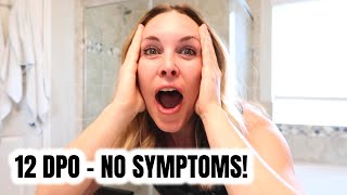 SURPRISING LIVE PREGNANCY TEST RESULTS | 12 DPO - NO SYMPTOMS!!
