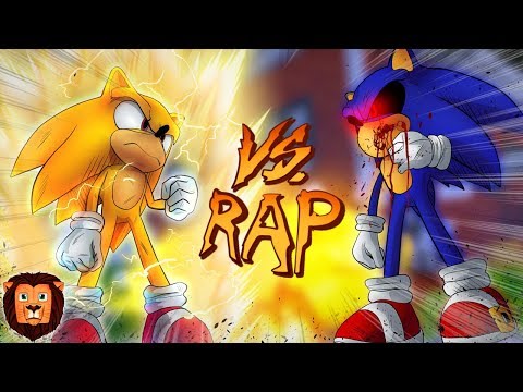 SONIC VS SONIC.EXE RAP CANCION 🎤 | BATALLA DE RAP FREESTYLE DE SONIC VS SONIC.EXE LEON REACCION