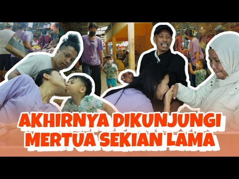 NAKA PERTAMA KALI KE PASAR TRADISIONAL, SEMUANYA DITANYAIN | INDAH PERMATASARI & ARIE KRITING