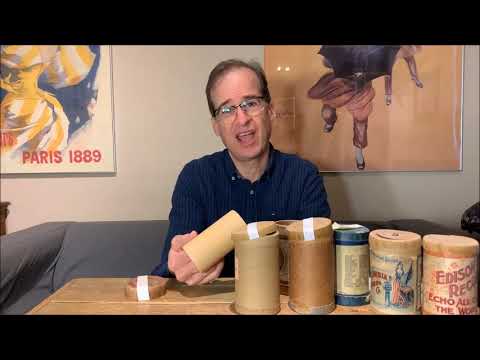 History of Cylinder Records: Part 1 Early Wax HB