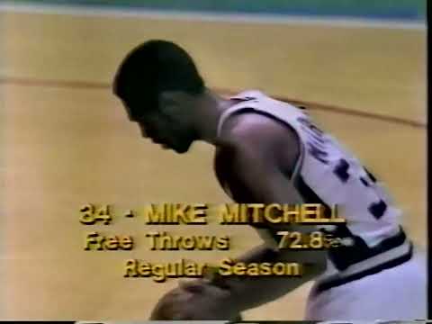 1982 Seattle Supersonics  @  San Antonio Spurs  Game 3