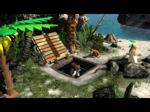 Lego Pirates of the Caribbean - Walkthrough 4 - Movie 1, Smuggler's Den