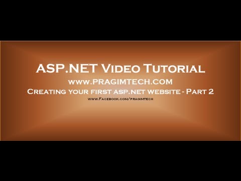 What is ASP NET Part 1