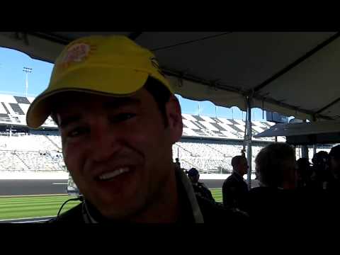 Buddy Rice and Charles Espenlaub After Early Morning Fog at Rolex 24