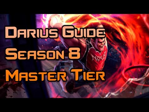 Darius New Runes Guide Preseason 8!!! (COMPLETE SETUP) [Master Tier] League of Legends