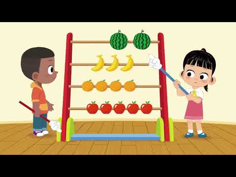 Little Hands 1 Unit 6 Chant - How many watermelons?