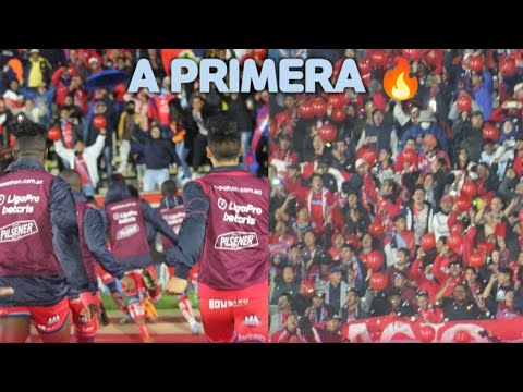 NACIONAL ES DE PRIMERA!!!❤️🔥 LA CELEBRACIÓN DE LOS JUGADORES CON LA HINCHADA CRIOLLA.