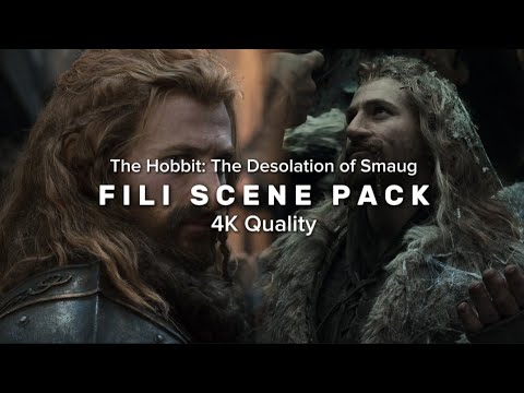 4K Fili scene pack || The Hobbit The Desolation of Smaug