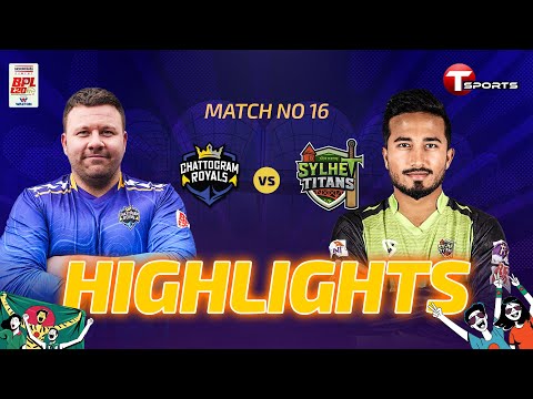 HIGHLIGHTS | Sylhet Titans vs Chattogram Royals, 16th Match | BPL 2026 | Cricket | T Sports