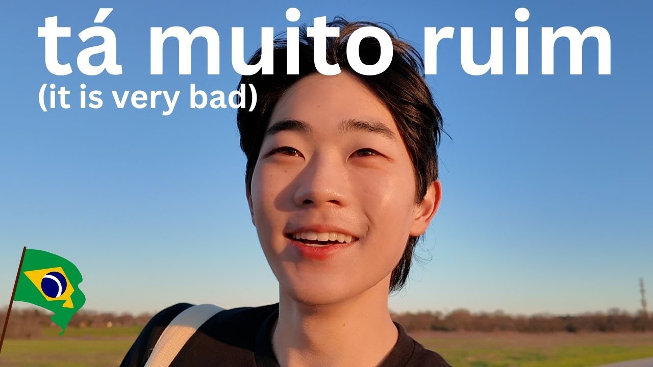 i tried speaking ONLY Portuguese for 24 hours (eng sub)