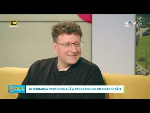 Sorin Baciu, CEO Uzinex, la TVR — academia gratuită pentru persoane cu dizabilități