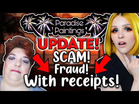 The Diamond Painting MLM UPDATE! RECEIPTS OF FRAUD AND SCAMMING! Paradise Paintings EXPOSED!