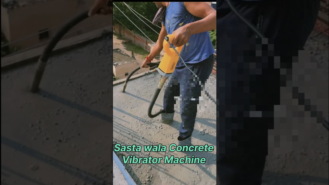 Best Concrete Vibrating Machine  #shorts #ytshorts #powertools #concrete #vibratoire #viralshorts