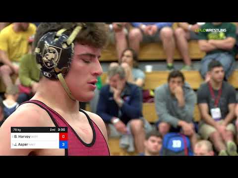 2018 FS WTT Challenge/Senior Men 79 Consi-Semis - Ben Harvey (West) Vs. Josh Asper (Navy).mp4