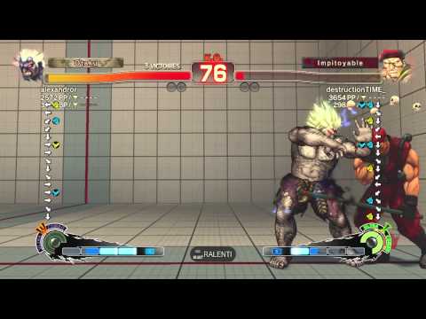 alexandror ( Oni ) Vs. DestructionTime_ ( Rolento ) USFIV - HD 720p