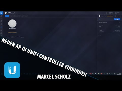 Neuen AccessPoint in UniFi Controller einbinden (App/manuell) | Marcel Scholz