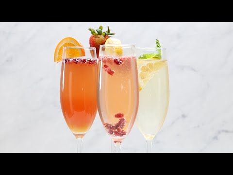 Mimosas 4 Ways