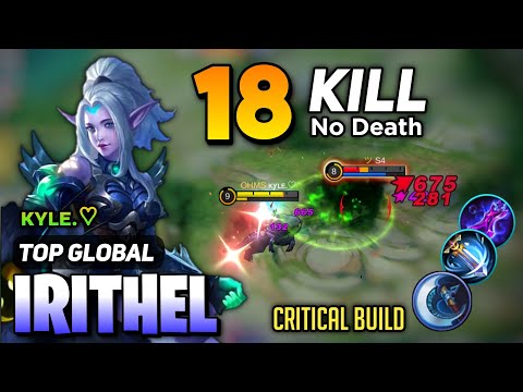 IMMORTAL! Irithel Goldlane Critical Build [ Irithel Best Build Top Global ] ᴋʏʟᴇ.♡ - Mobile Legends