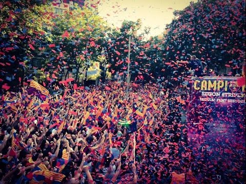 FC Barcelona - Tricampions 2015!